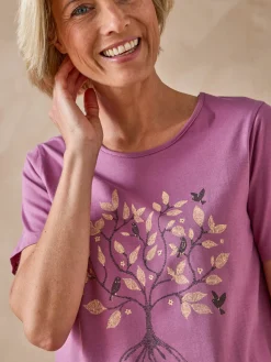 Hot Tee-shirt manches courtes maille coton Pyjama