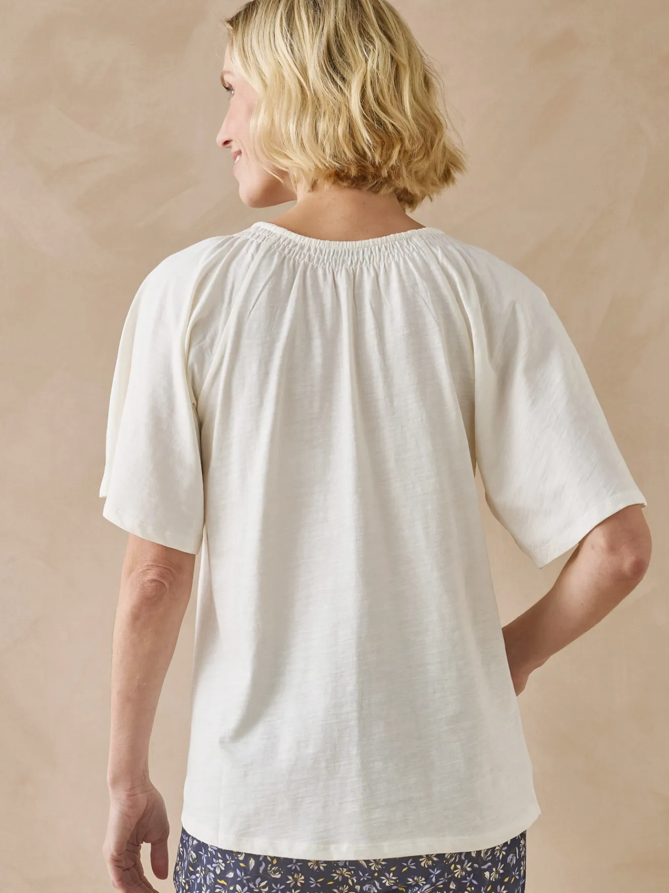 Clearance Tee-shirt manches courtes papillon Femme T-Shirt