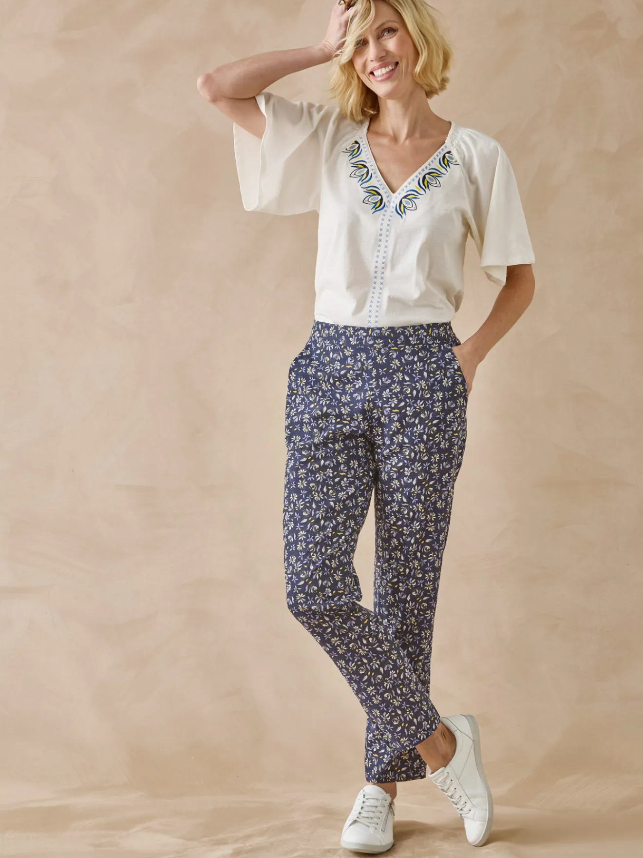 Clearance Tee-shirt manches courtes papillon Femme T-Shirt