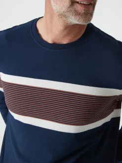 New Tee-shirt manches longues pur coton Homme T-Shirt, Polo