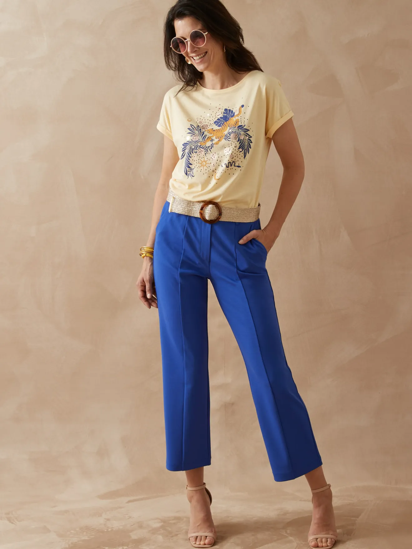 Discount Tee-shirt motif placé Femme T-Shirt