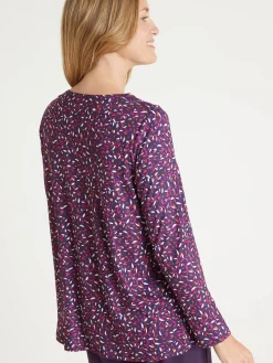 Sale Tee-shirt tunique manches longues Femme Tunique|T-Shirt