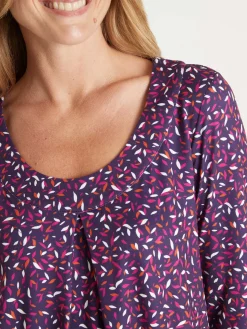 Sale Tee-shirt tunique manches longues Femme Tunique|T-Shirt