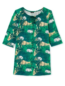 Hot Tee-shirt tunique manches 3/4 Femme Tunique|T-Shirt