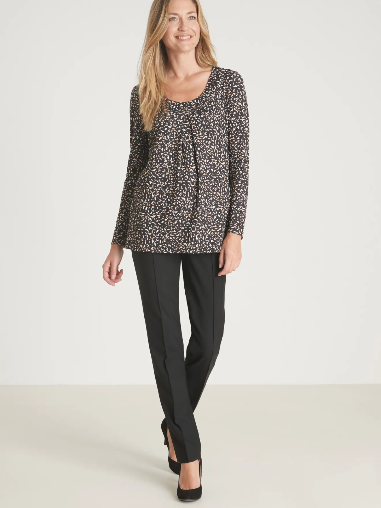 Online Tee-shirt tunique manches longues Femme Tunique|T-Shirt