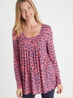 Tee-shirt tunique manches longues Femme T-Shirt|Tunique