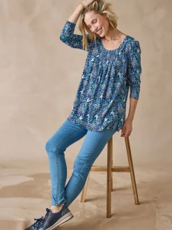 Outlet Tee-shirt tunique manches longues Femme Tunique|T-Shirt