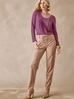 Sale Tee-shirt tunique manches longues Femme Tunique|T-Shirt