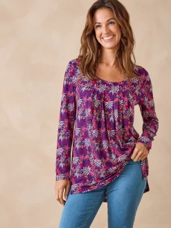 Hot Tee-shirt tunique manches longues Femme Tunique|T-Shirt