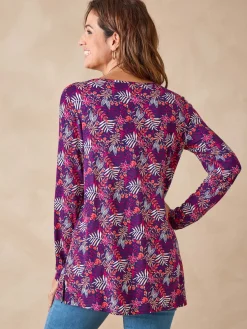 Hot Tee-shirt tunique manches longues Femme Tunique|T-Shirt