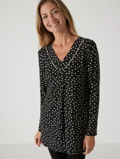 Clearance Tee-shirt tunique manches longues Femme Tunique|T-Shirt