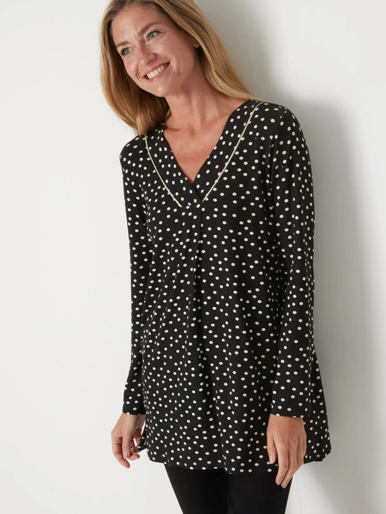 Clearance Tee-shirt tunique manches longues Femme Tunique|T-Shirt