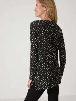 Clearance Tee-shirt tunique manches longues Femme Tunique|T-Shirt