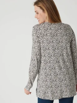 Clearance Tee-shirt tunique manches longues Femme Tunique|T-Shirt