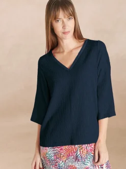 Best Tee-shirt V galon fantaisie Femme T-Shirt