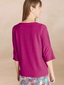 Hot Tee-shirt V galon fantaisie Femme T-Shirt