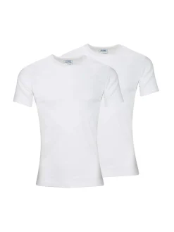 Discount Tee-shirts en coton BIO, lot de 2 Homme Maillot De Corps