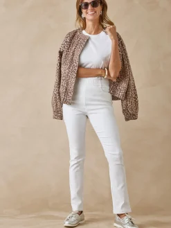 Online Tregging effet 5 poches Femme Pantalon