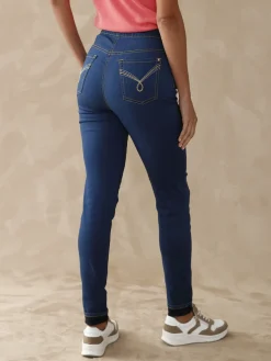 Outlet Tregging en denim Femme Jean|Pantalon