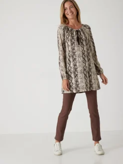 Clearance Tregging en tissu stretch Femme Pantalon