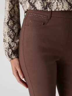 Clearance Tregging en tissu stretch Femme Pantalon