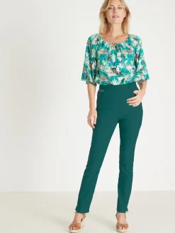 Online Tregging en tissu stretch Femme Pantalon