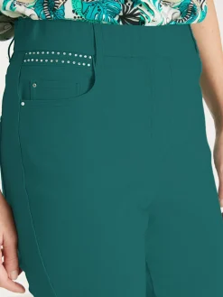 Online Tregging en tissu stretch Femme Pantalon