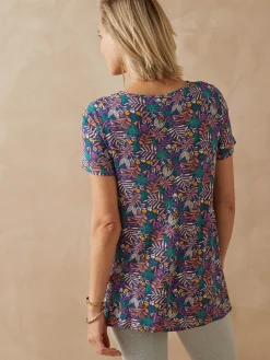 Outlet Tunique en maille avec plis d'aisance Femme Tunique|T-Shirt