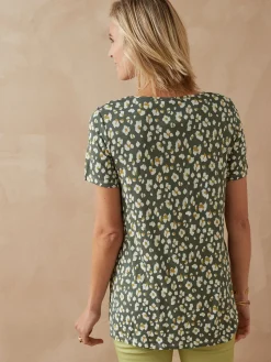 Sale Tunique en maille avec plis d'aisance Femme Tunique|T-Shirt