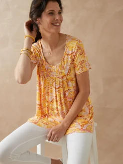 Best Tunique en maille avec plis d'aisance Femme Tunique|T-Shirt