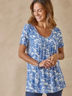 Best Tunique en maille avec plis d'aisance Femme Tunique|T-Shirt