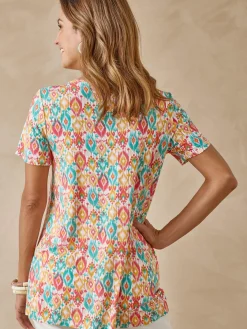 Hot Tunique en maille avec plis d'aisance Femme Tunique|T-Shirt