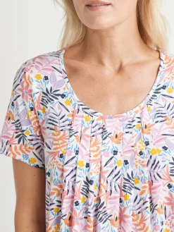 Outlet Tunique en maille avec plis d'aisance Femme Tunique|T-Shirt