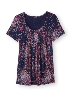 New Tunique en maille crêpe Femme Tunique|T-Shirt