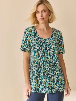 Hot Tunique en maille crêpe Femme Tunique|T-Shirt