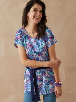 Hot Tunique encolure bateau Femme Tunique|T-Shirt