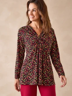 Outlet Tunique fantaisie en maille Femme Tunique|T-Shirt