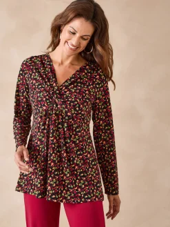 Outlet Tunique fantaisie en maille Femme Tunique|T-Shirt