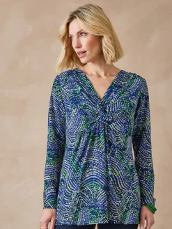 Outlet Tunique fantaisie en maille Femme Tunique|T-Shirt