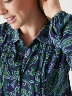 Outlet Tunique fluide en jersey Femme Tunique|Chemisier, Blouse