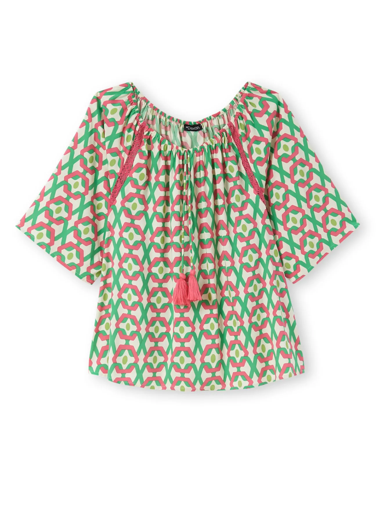 Discount Tunique fluide manches au coude Femme Chemisier, Blouse