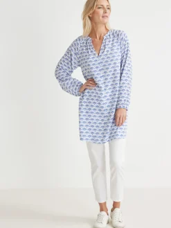 Outlet Tunique longue fluide Femme Tunique|Chemisier, Blouse