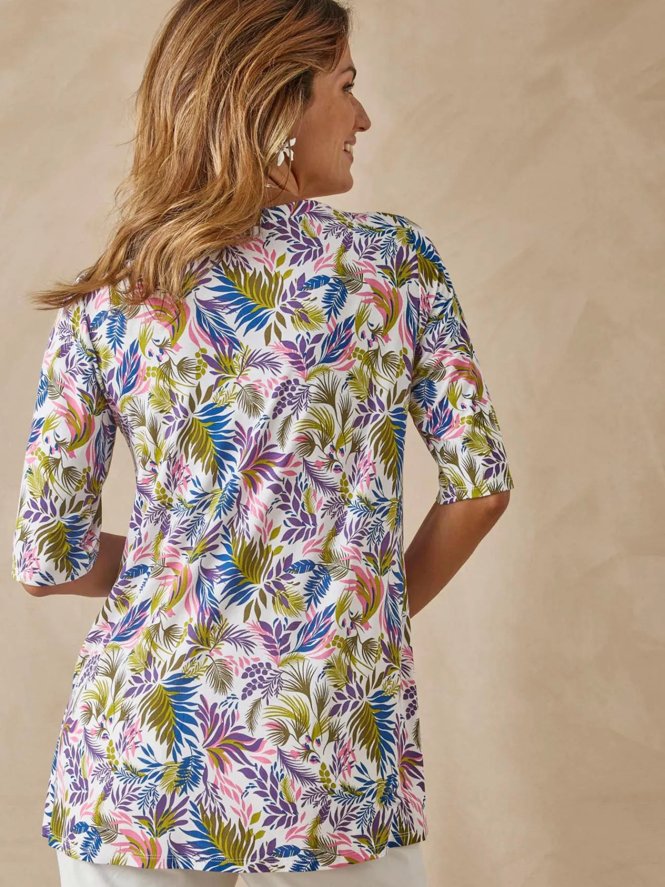 Hot Tunique maille fluide coupe confort Femme Tunique|T-Shirt