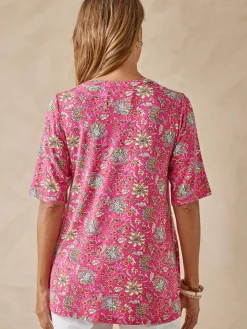 New Tunique maille fluide coupe confort Femme Tunique|T-Shirt