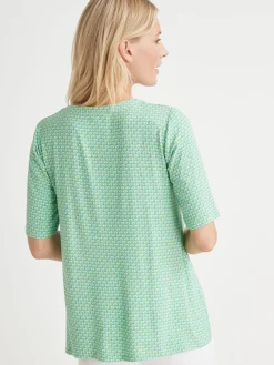 Clearance Tunique maille fluide coupe confort Femme Tunique|T-Shirt