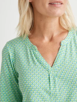 Clearance Tunique maille fluide coupe confort Femme Tunique|T-Shirt