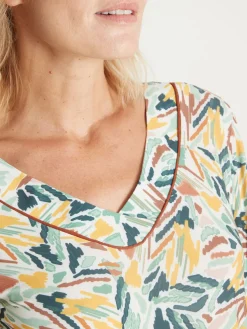 Online Tunique manches pagode 3/4 Femme Tunique|T-Shirt