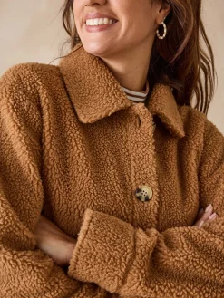 Online Veste chaude en maille moutonnée Femme Manteau, Parka