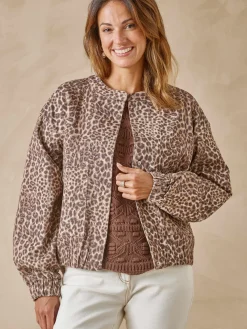 New Veste en twill Femme Manteau, Parka|Veste, Blazer