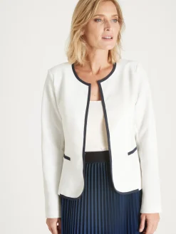 New Veste élégante en maille Femme Manteau, Parka|Veste, Blazer